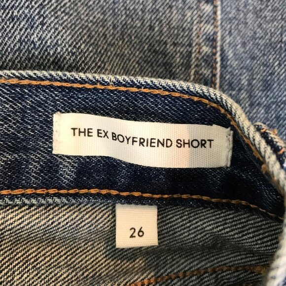 Aritzia Denim Forum EX- Boyfriend Short Size 26 - Picture 8 of 9
